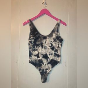 Cold Crush Tie-Dyed Bodysuit L